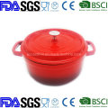 5qt Enamel Cast Iron Dutch Oven BSCI Approved Supplier